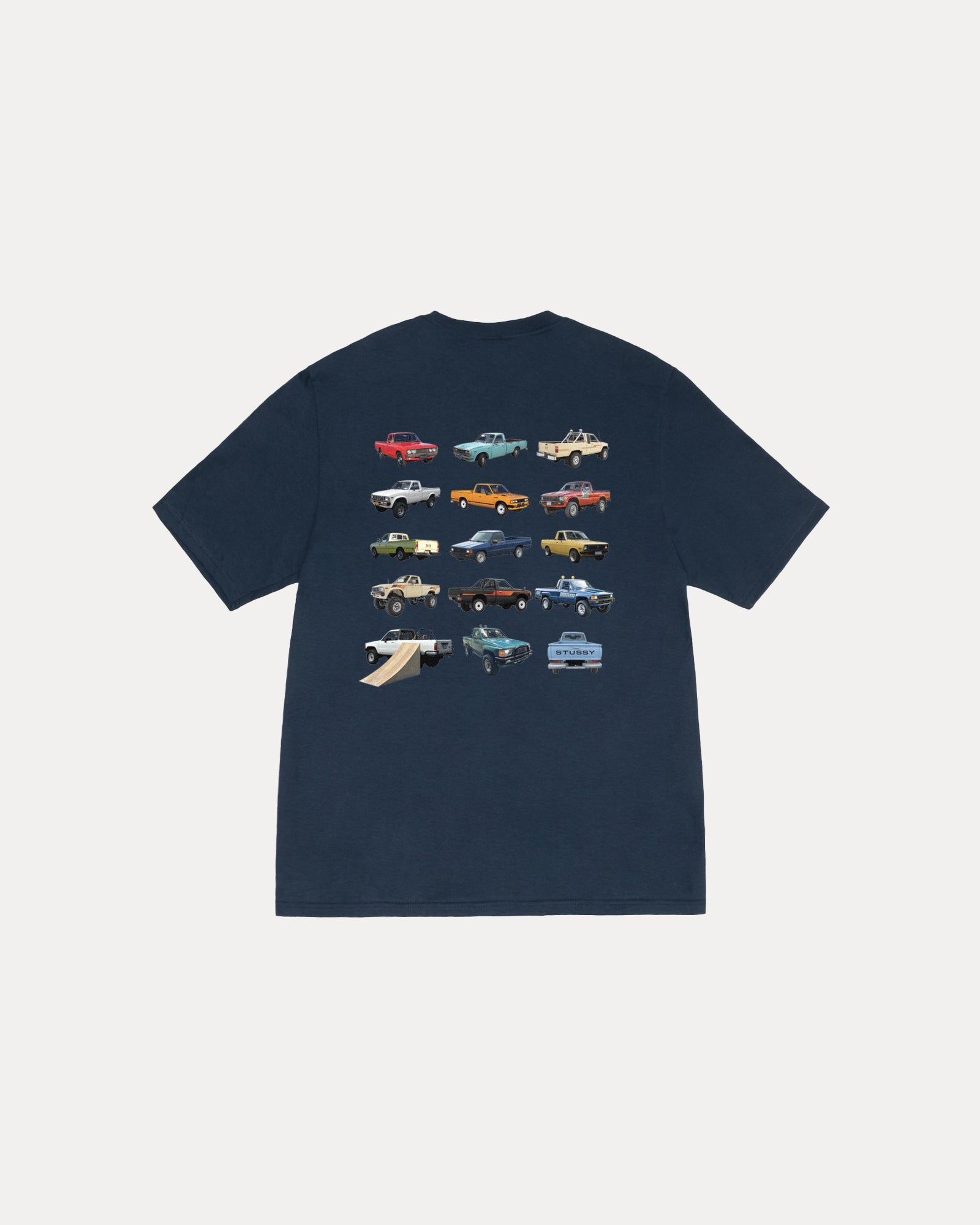 Stussy Pick Up Navy T-Shirt
