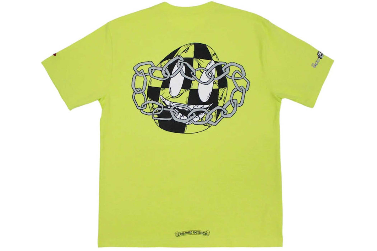 Chrome Hearts Matty Boy Link T-Shirt Lime Green