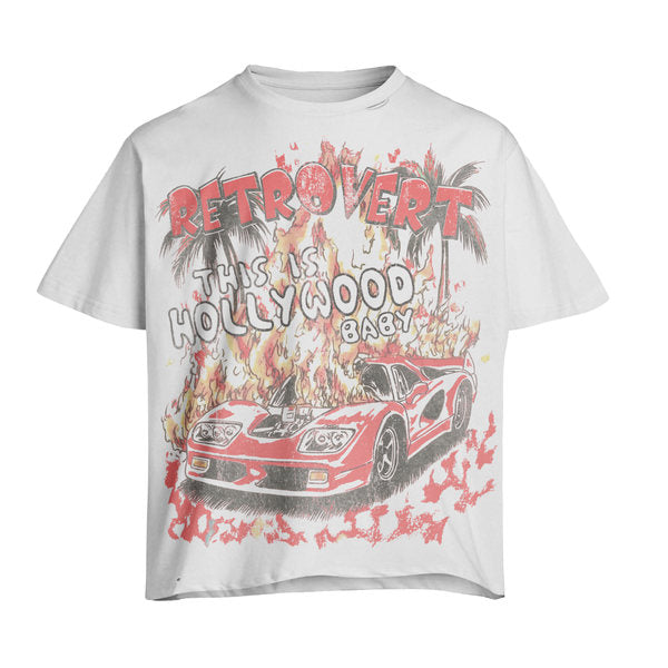 Retrovert Red Hollywood Tee