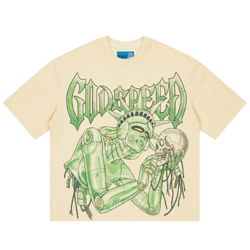 Godspeed Freedoms Protocol Tee Bone