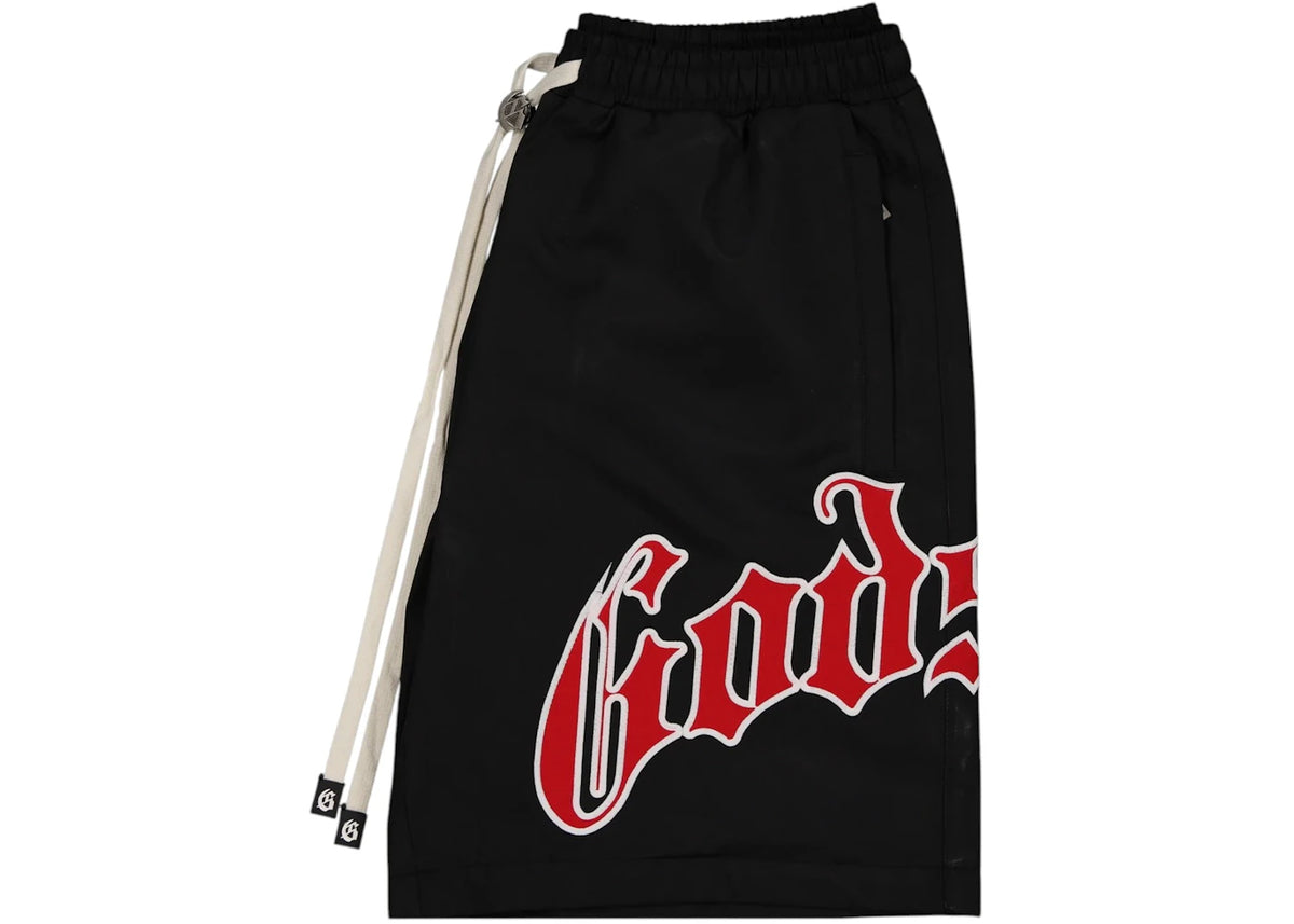 Godspeed OG Logo Nylon Shorts Bred