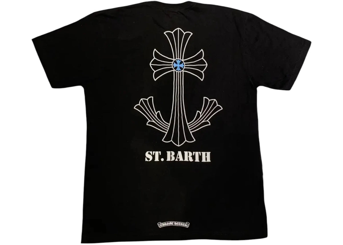 Chrome Hearts St. Barths Exclusive Anchor T-shirt Black/Blue