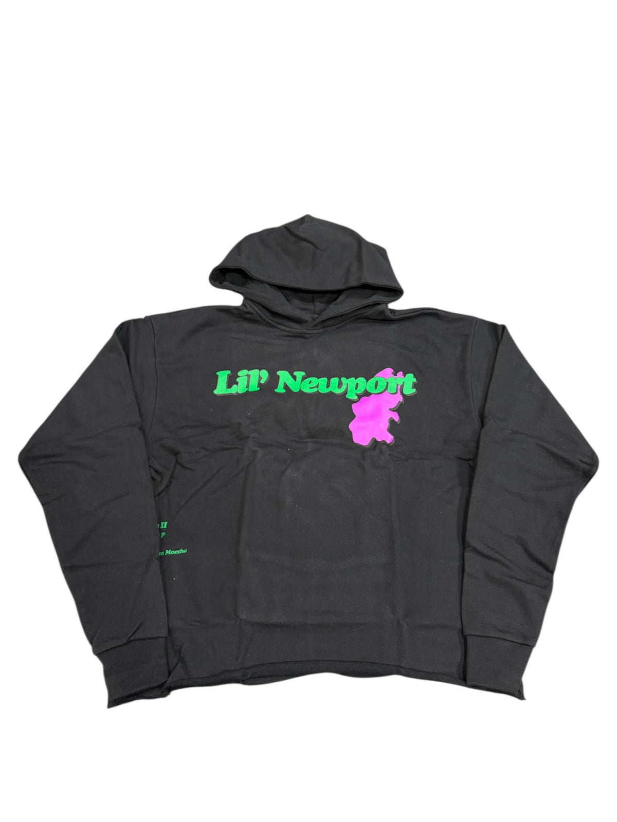 Vlone Yams Day Lil Newport Hoodie Black