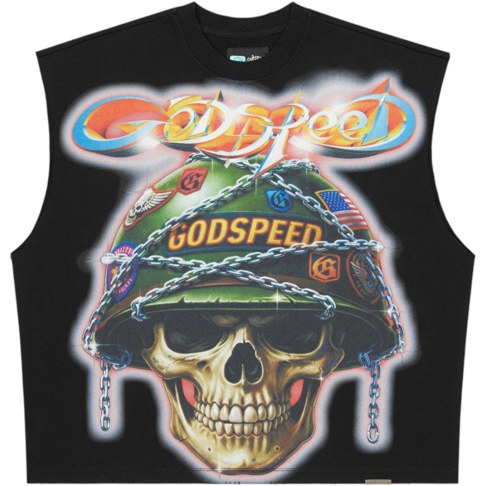 Godspeed Badges of Honor Sleeveless Tee Black