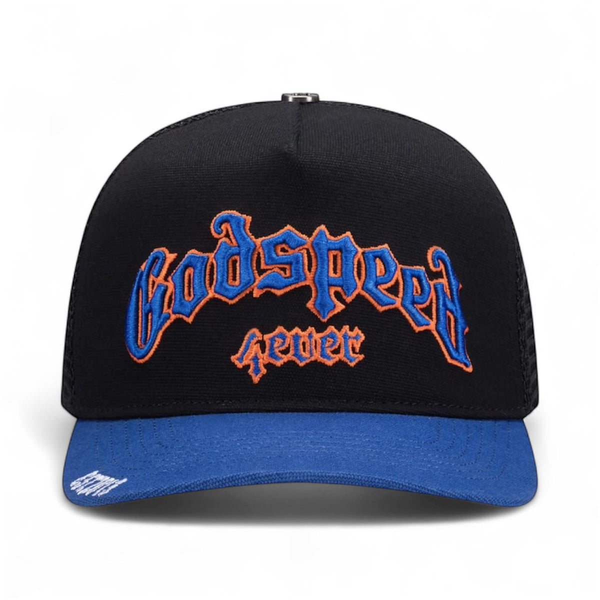 Godspeed GS Forever Trucker Hat Black/Blue/Orange