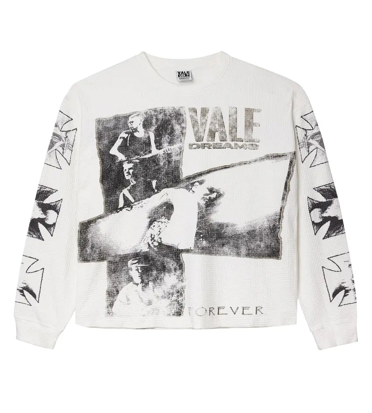 Vale Forever Slam L/S Thermal Tee White