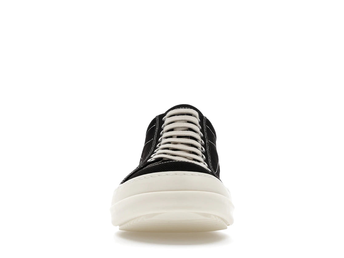 Rick Owens DRKSHDW SS26 Vintage Sneaks Temple Penta Black Milk