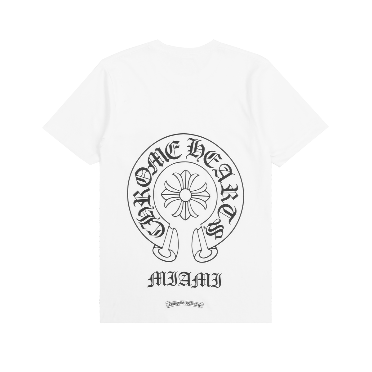 Chrome Hearts Miami Horseshoe White T-Shirt
