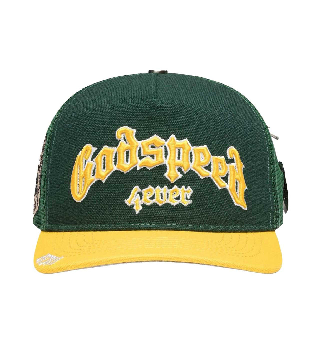 Godspeed GS Forever Trucker Hat Green/Yellow