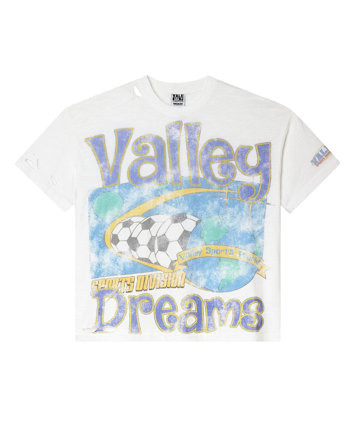 Vale Forever Futball Tee White