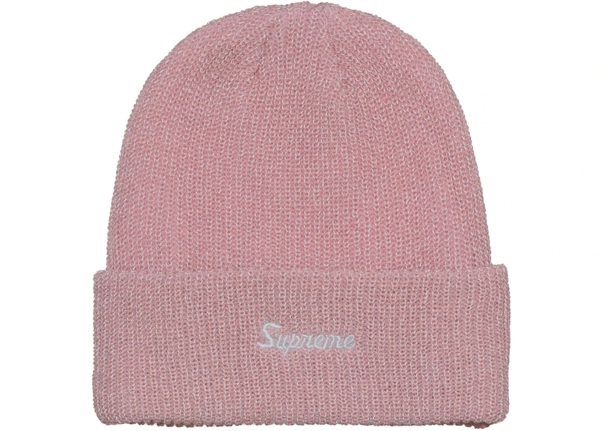 Supreme Loose Gauge Beanie (FW26) Pink