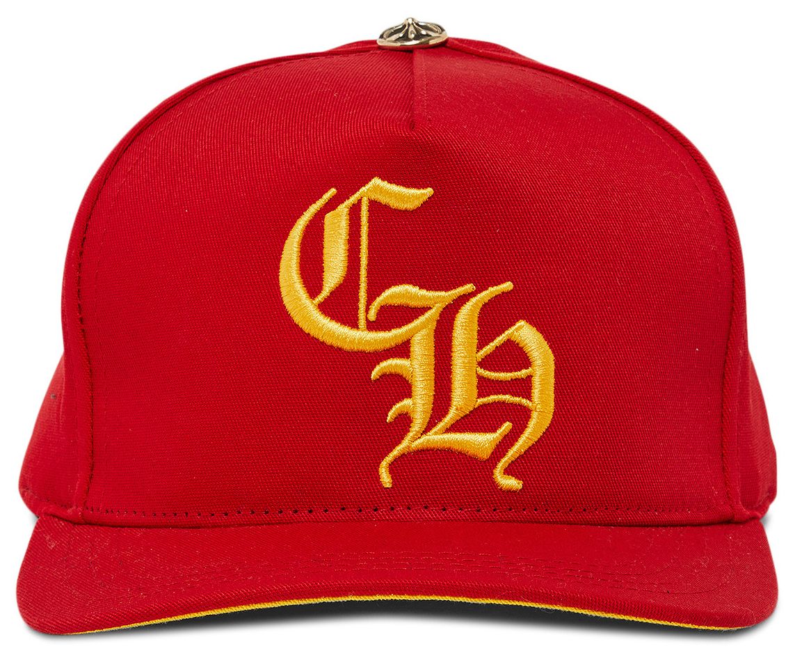 Chrome Hearts Baseball Hat Red/Yellow