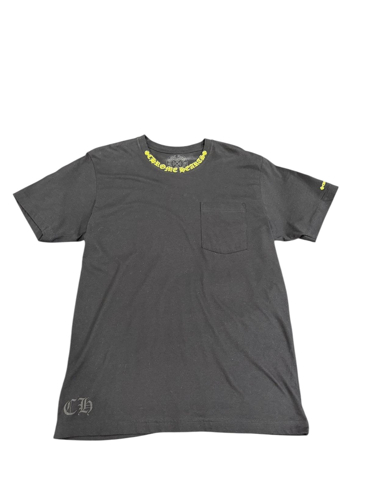 Chrome Hearts SS Pocket Crew T-shirt Black/Green