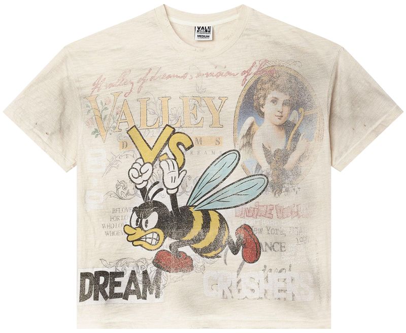 Vale Forever Mayhem Tee 'Cream'