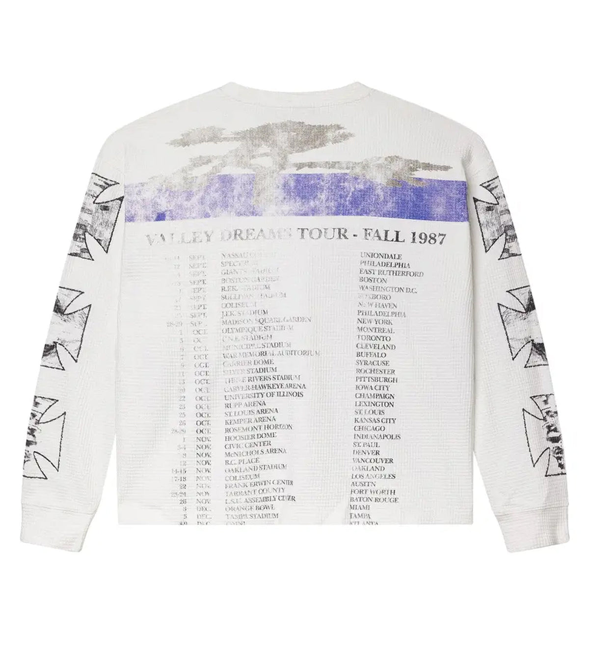 Vale Forever Slam L/S Thermal Tee White