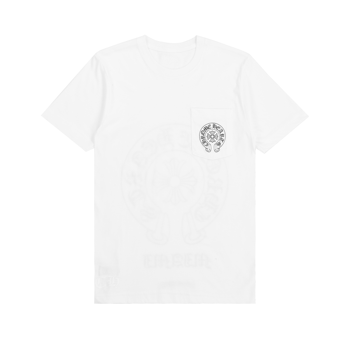 Chrome Hearts Miami Horseshoe White T-Shirt