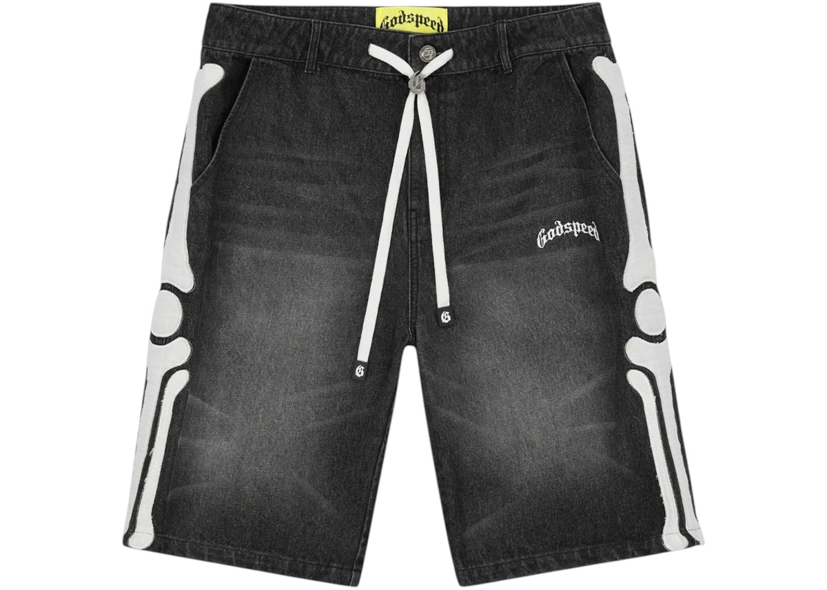 Godspeed Femur Denim Shorts Black