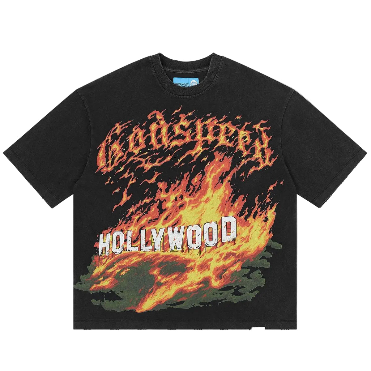 Godspeed Hollywood Inferno II Tee Black