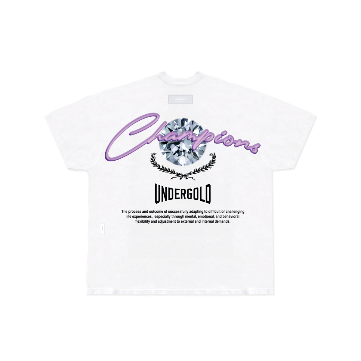 Undergold Champions Diamond White T-shirt