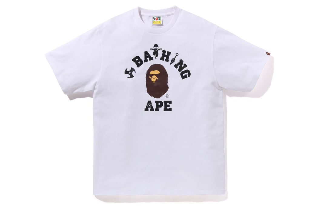 Bape Ninja College Tee White