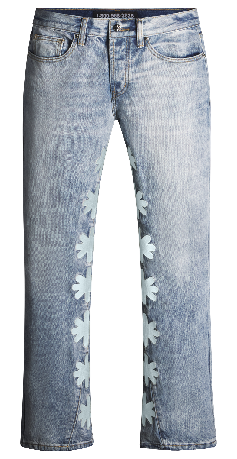 LOSTSHDWS LGHTSHDWS DENIM PANT (FROST)