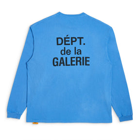 Gallery Dept. DEPT DE LA GALERIE L/S POCKET TEE Blue