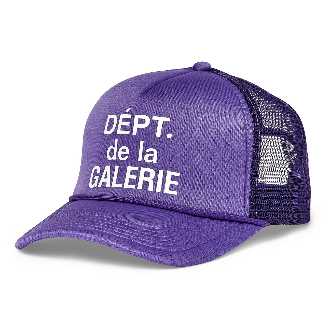 Gallery Dept. French Logo Trucker Hat Purple