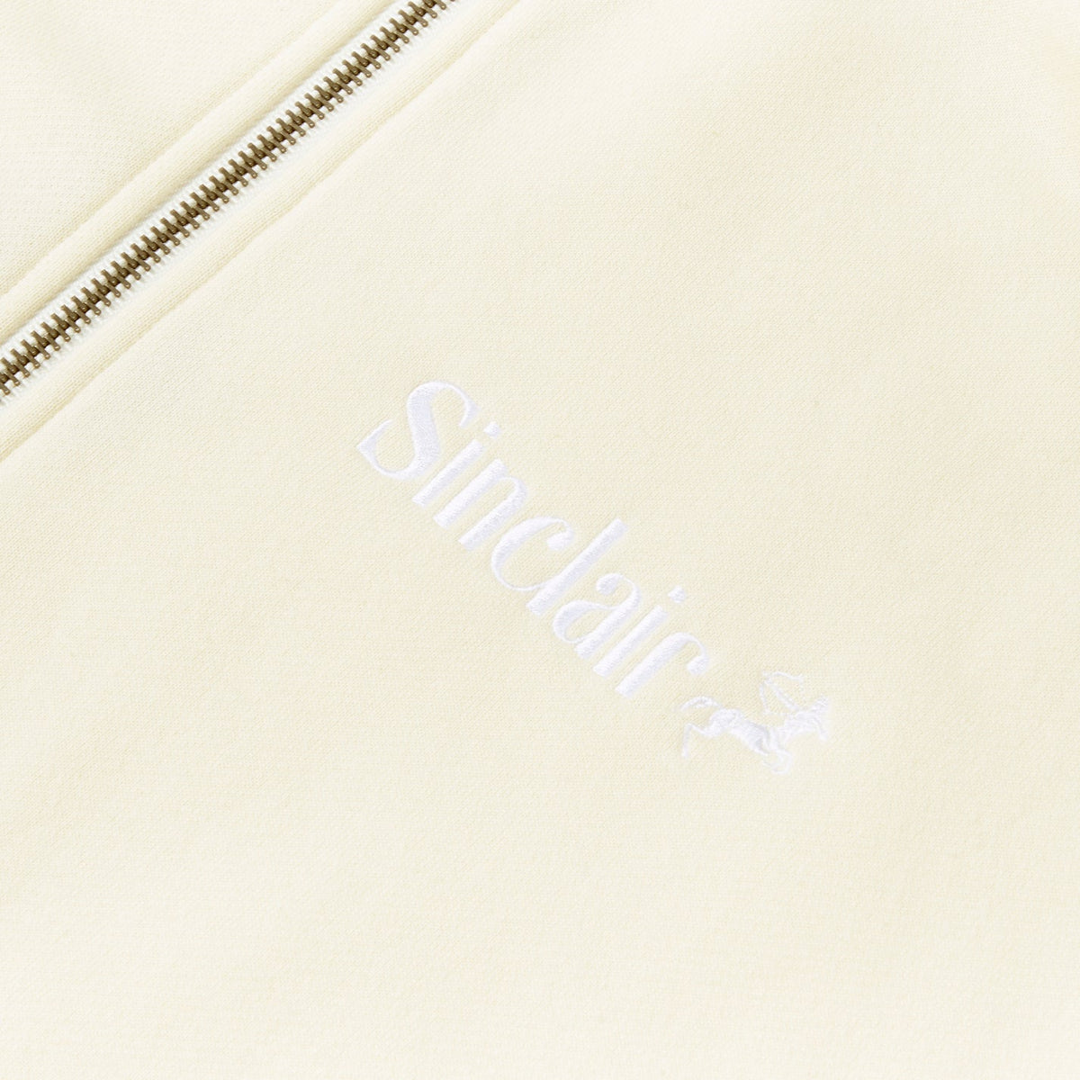 Sinclair Global Sagittarius Zip-Up Hoodie 'CREAM'