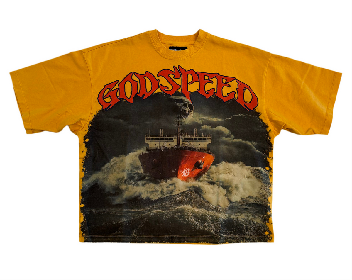 GODSPEED Sea Sick Tee Yellow