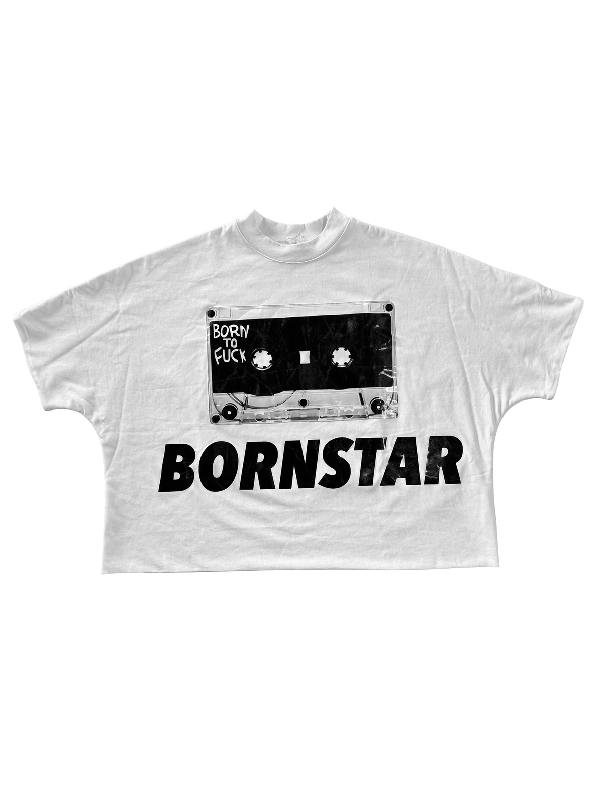 Billionaire Studios Bornstar Tape Tee White