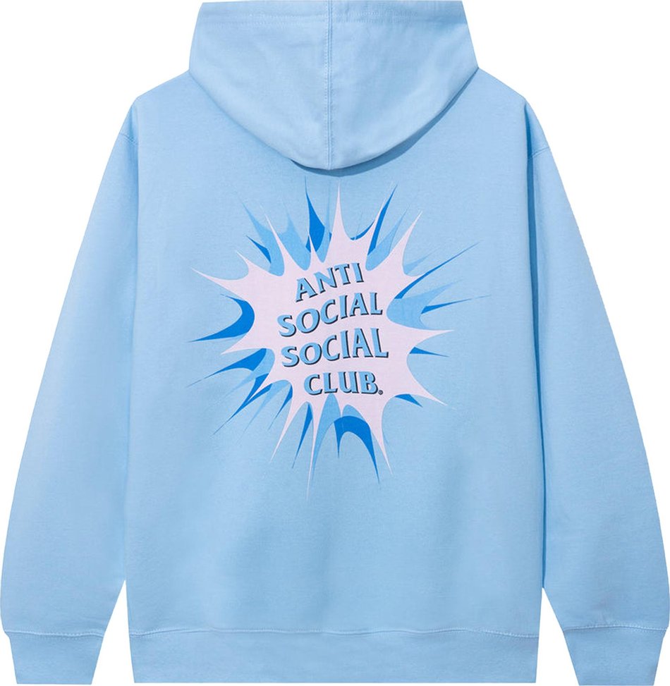 Anti Social Social Club Stunned Hoodie Blue