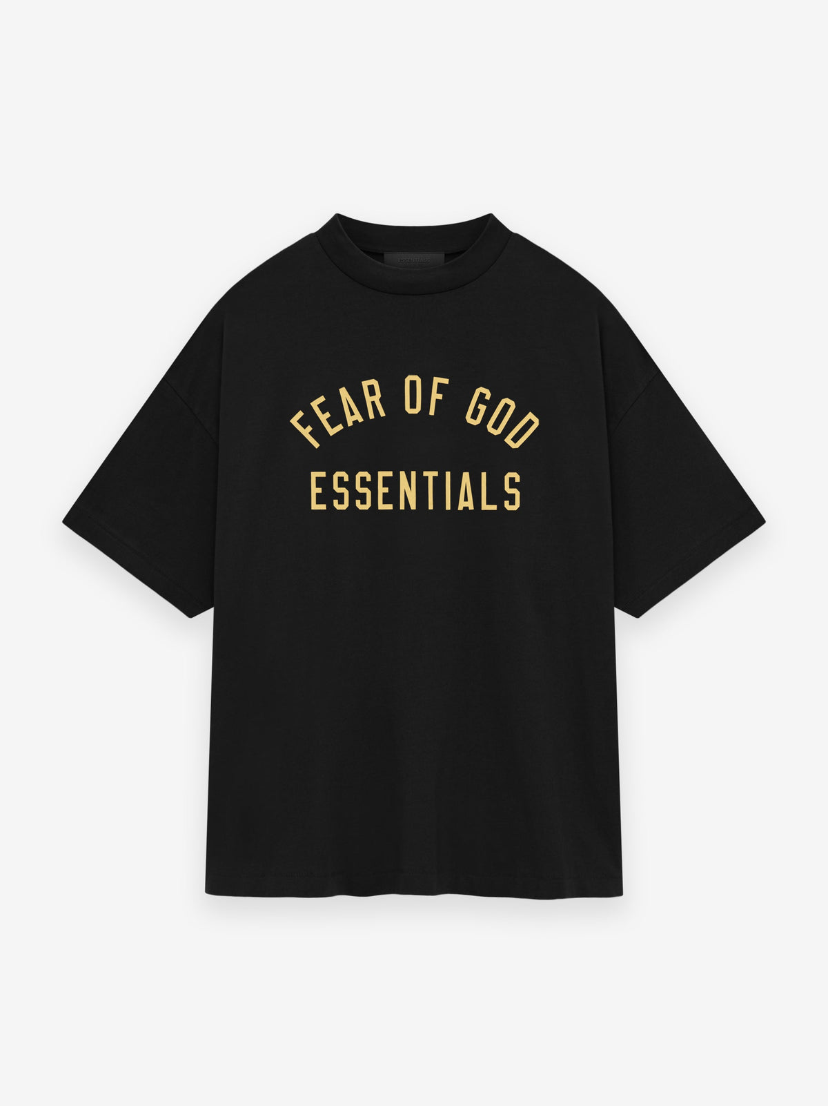 Fear of God Essentials Jersey Crewneck Tee Black