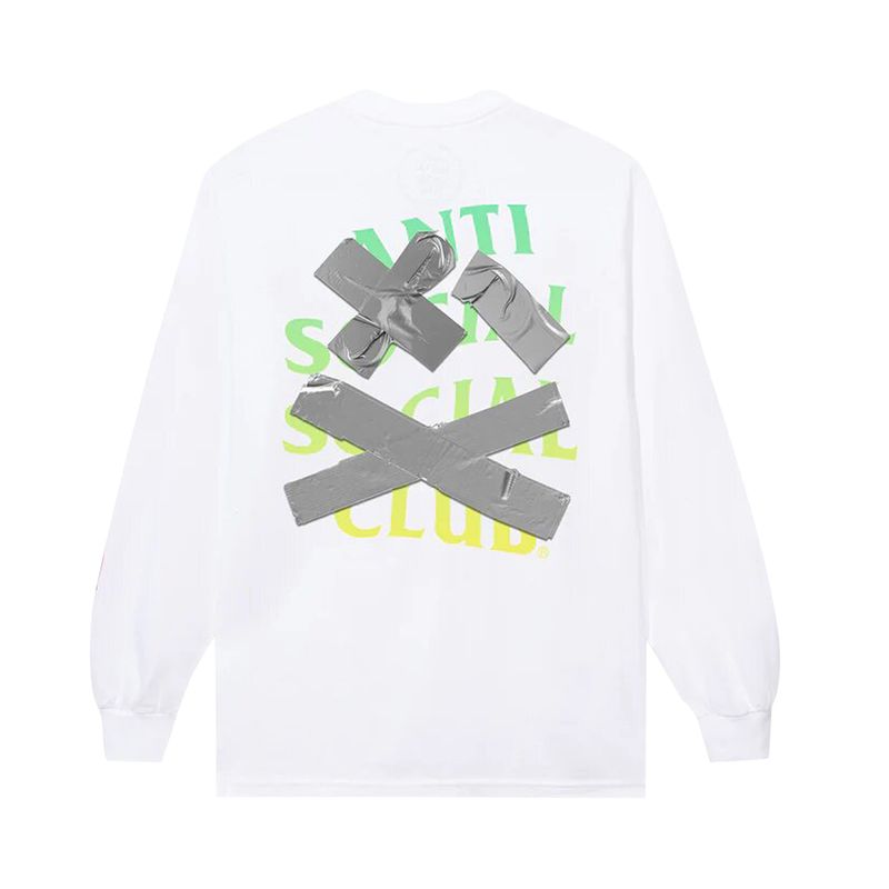 Anti Social Social Club Cancelled Again Tee L/S White