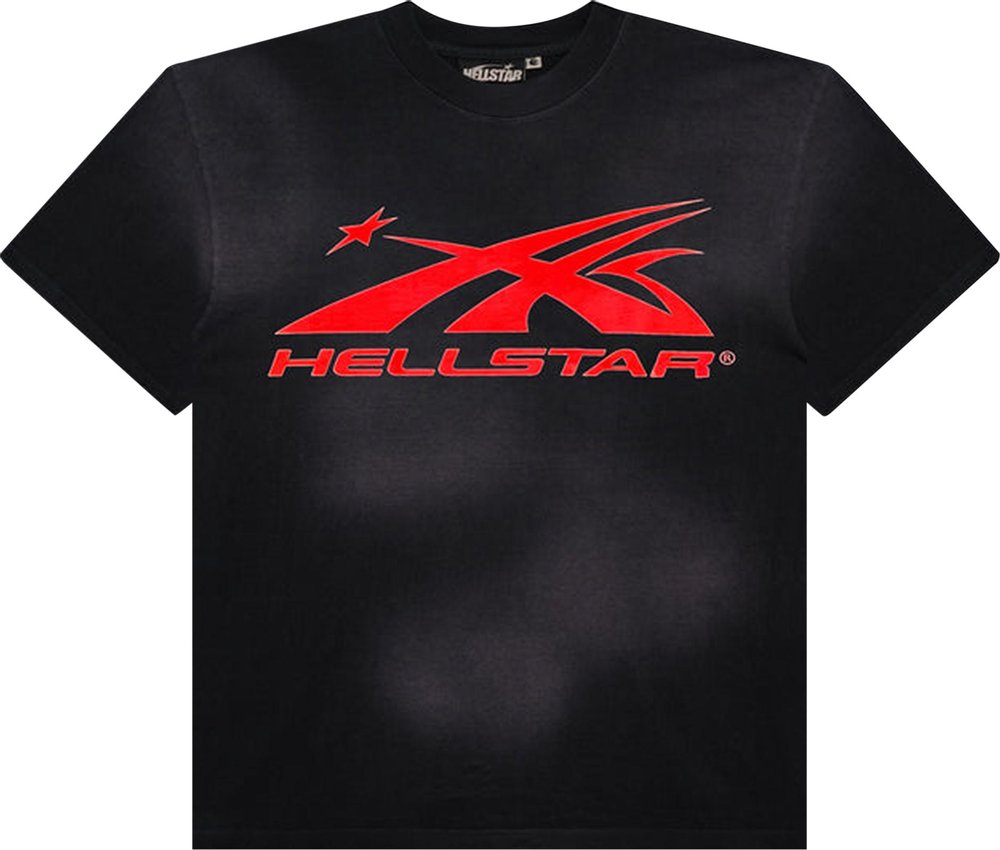 Hellstar Sports Core Logo T-Shirt Black Red