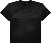 Hellstar Cracked Classic Logo Tee Black