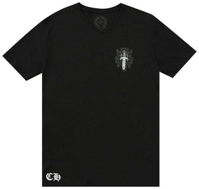 Chrome Hearts Silver Dagger T-Shirt Black