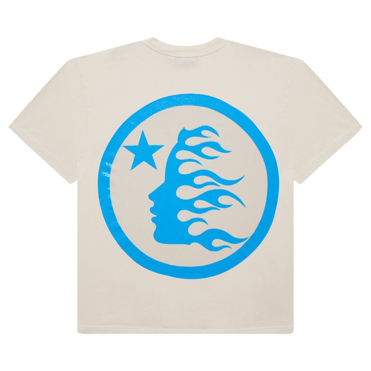 Hellstar Classic T-shirt (Gel Print) White/Blue