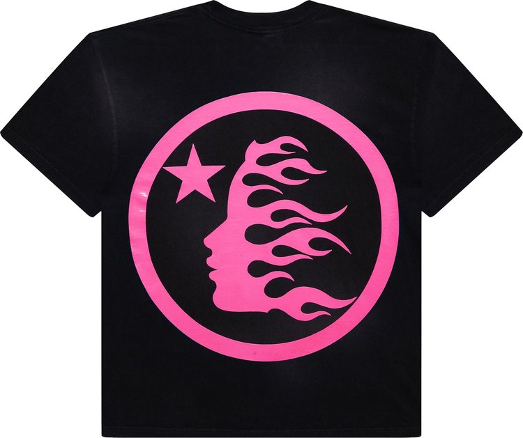 Hellstar Classic T-shirt (Gel Print) Black/Pink