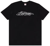 Supreme Script Tee Black