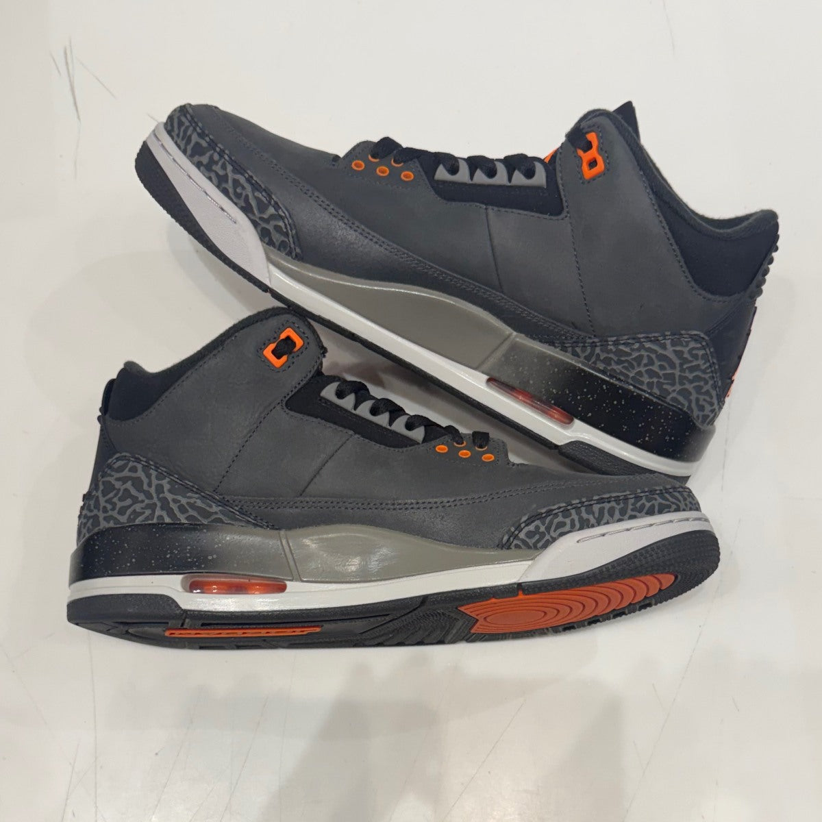 Jordan 3 Retro Fear Pack (2023) Size 11 (Lightly Worn Pre-Owned)