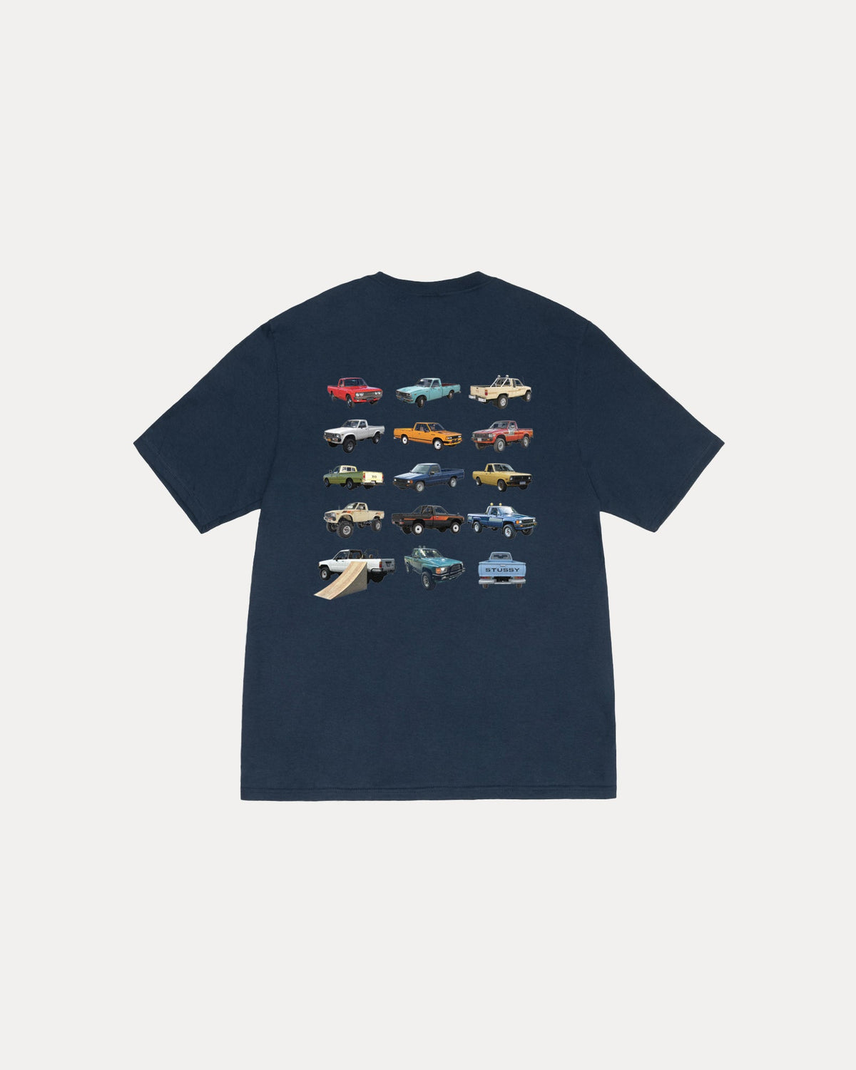 Stussy Pick Up Navy T-Shirt