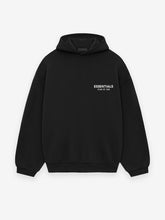 Fear Of God Essentials Fleece Hoodie Black / White