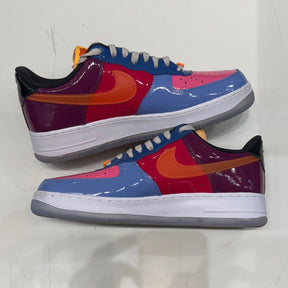 Nike Air Force 1 Low SP Undefeated Multi-Patent Total Orange Size 9.5 (Lightly Worn Pre-Owned)