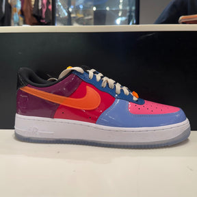 Nike Air Force 1 Low SP Undefeated Multi-Patent Total Orange Size 9.5 (Lightly Worn Pre-Owned)