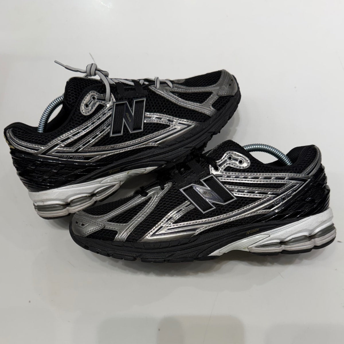 New Balance 1906R Black Grey White Size 10 (Lightly Worn Pre-Owned)