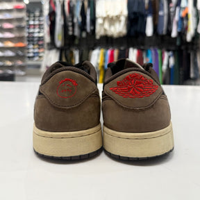 Jordan 1 Retro Low OG SP Travis Scott Mocha Size 9.5 (Heavily Worn Pre-Owned)