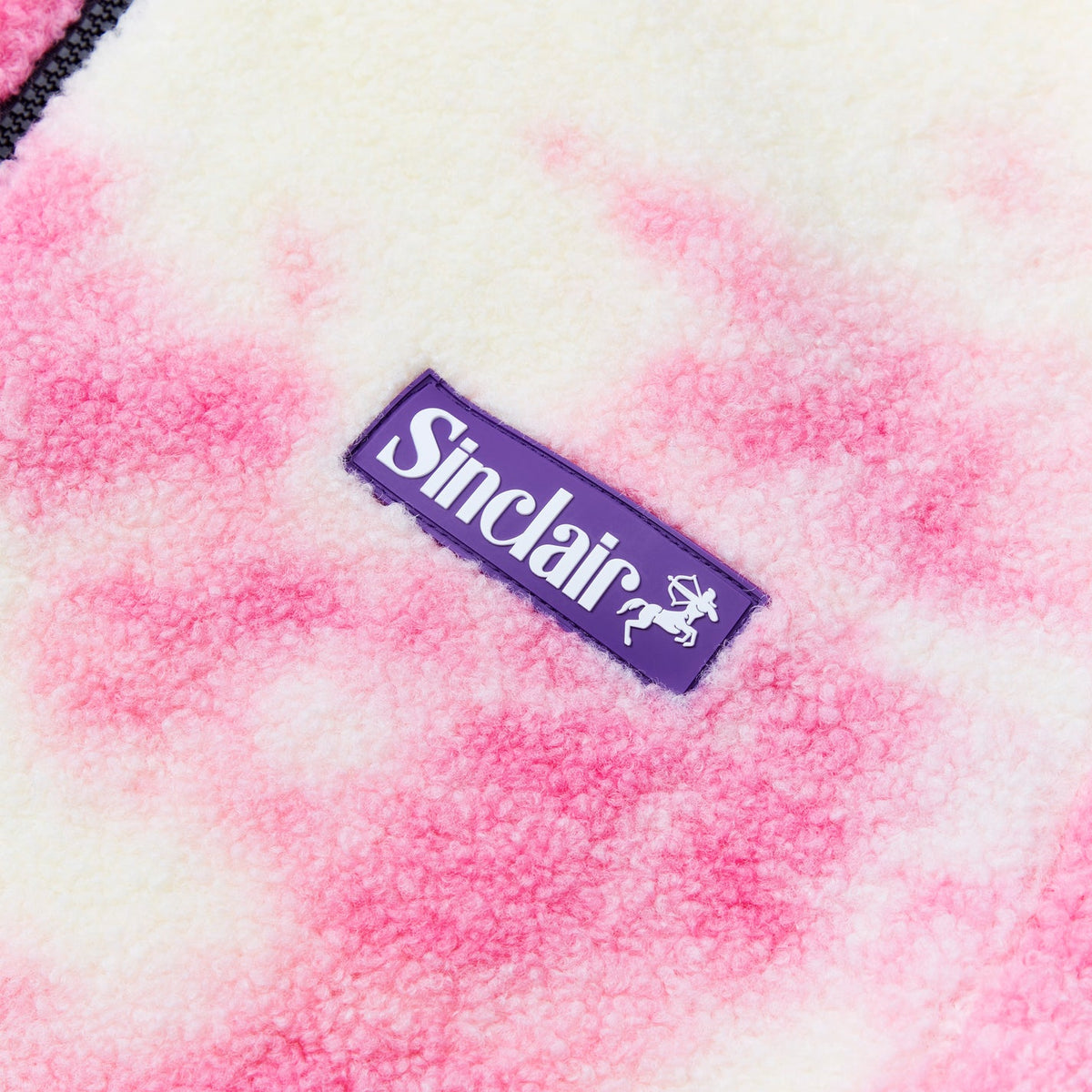 Sinclair Full Zip Cozy Pink Tie Dye