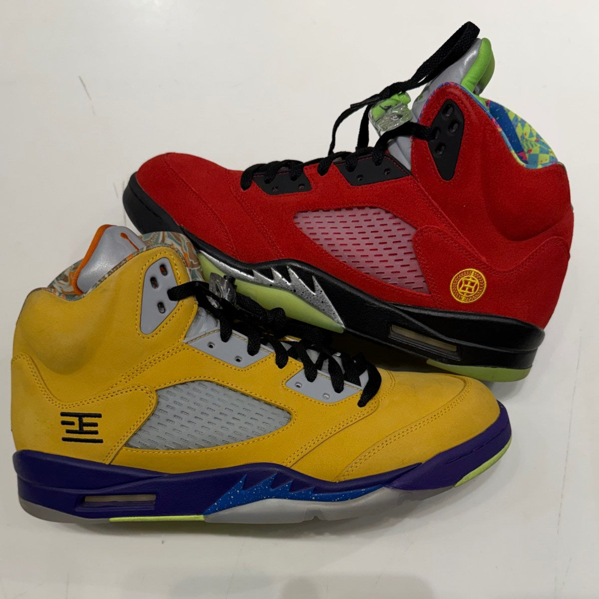 Jordan 5 Retro What The Size 13 (Moderately Worn Pre-Owned)