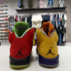 Jordan 5 Retro What The Size 13 (Moderately Worn Pre-Owned)