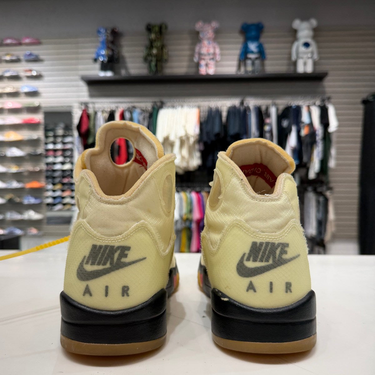 Jordan 5 Retro Off-White Sail Size 14 (Lightly Worn Pre-Owned)